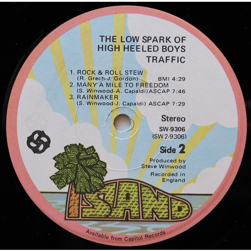 Traffic - The Low Spark Of High Heeled Boys