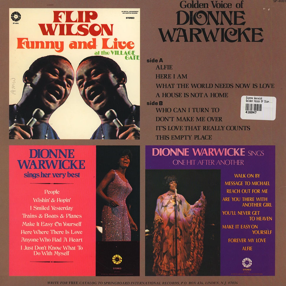 Dionne Warwick - Golden Voice Of Dionne Warwicke