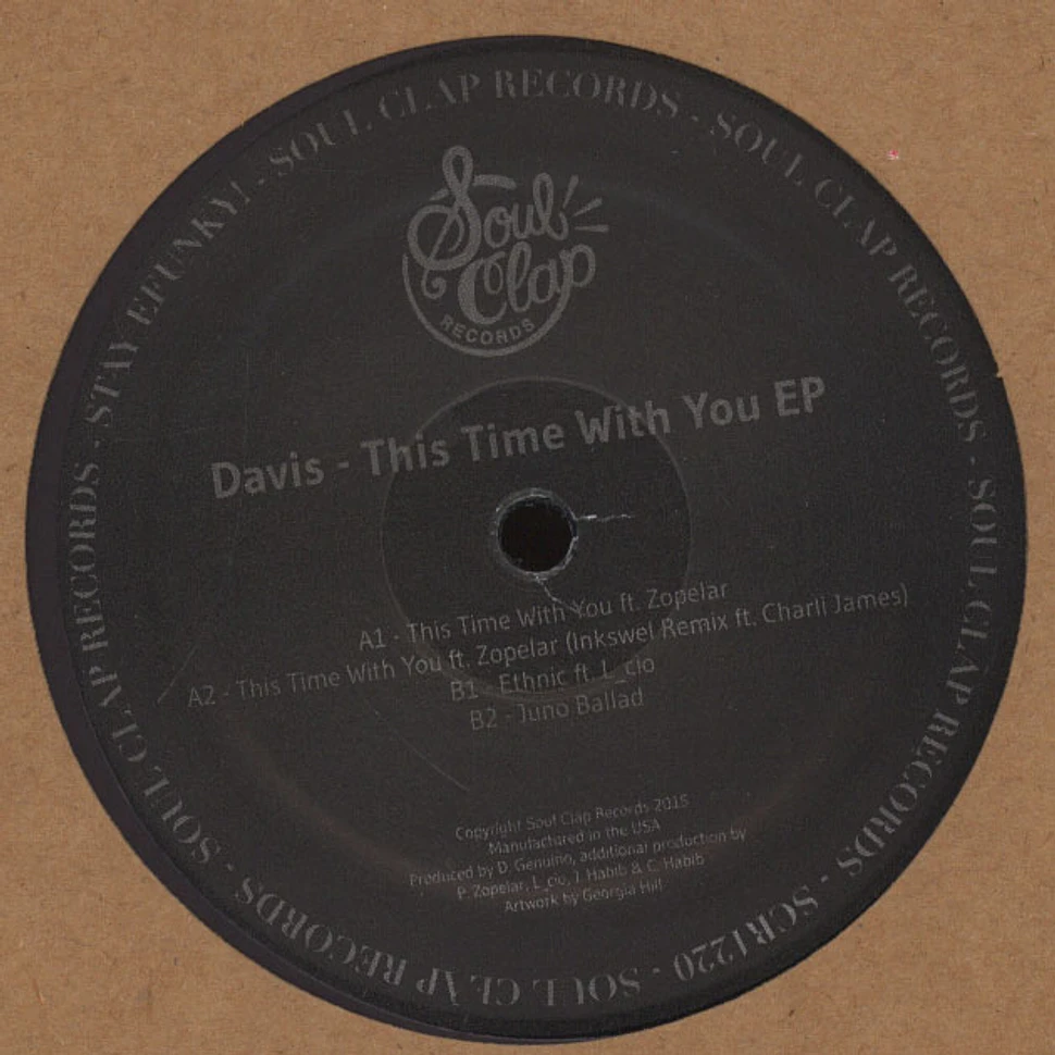 Davis - This Time With You EP