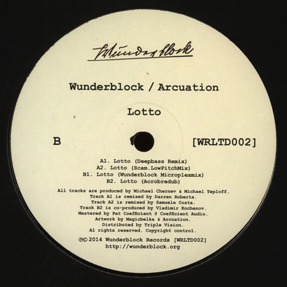 Wunderblock & Arcuation - Lotto