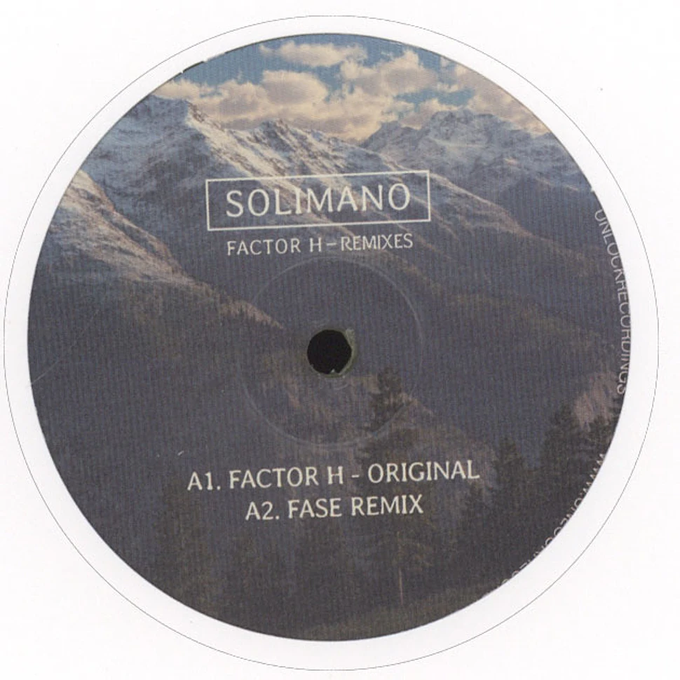 Solimano - Factor H Ep