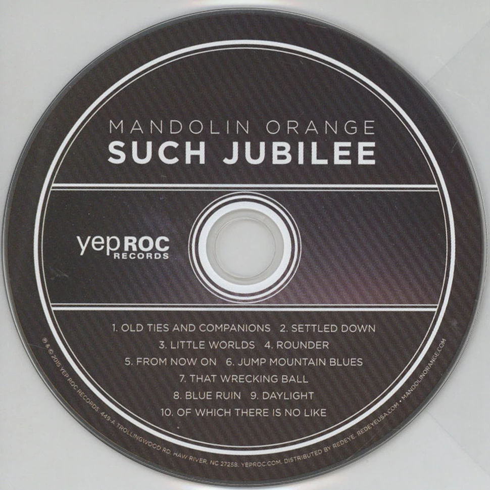 Mandolin Orange - Such Jubilee
