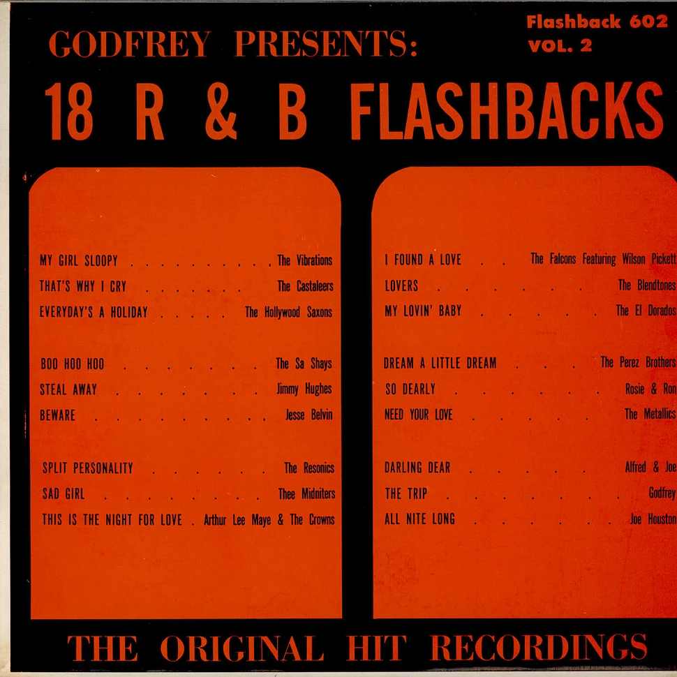 V.A. - Godfrey presents: 18 R & B Flashbacks