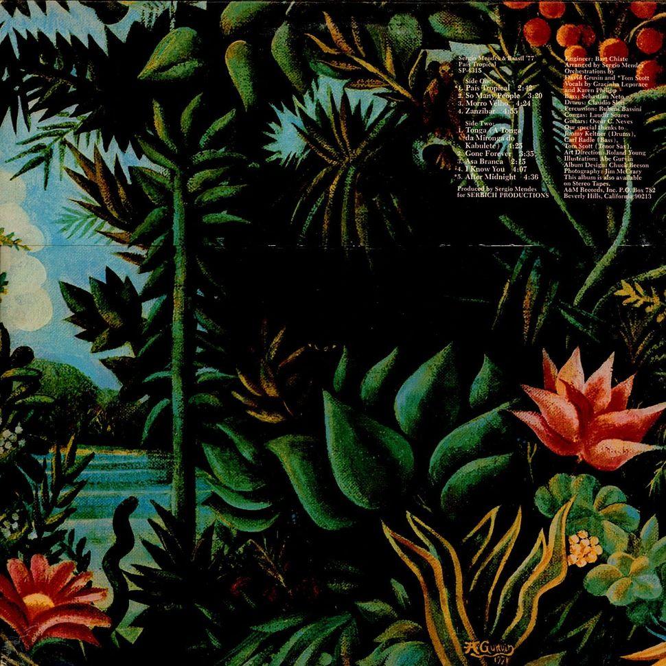 Sérgio Mendes & Brasil '77 - País Tropical