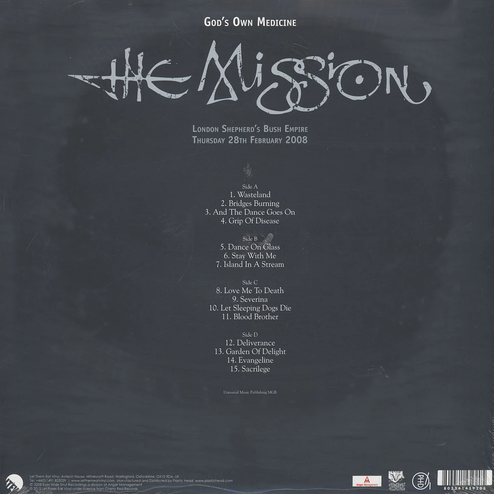 The Mission - Gods Own Medicine