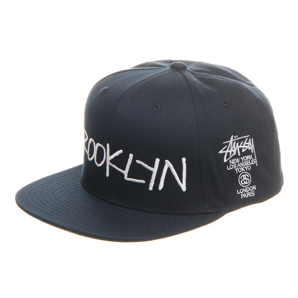 Stüssy - World Tour Cities Snapback Cap