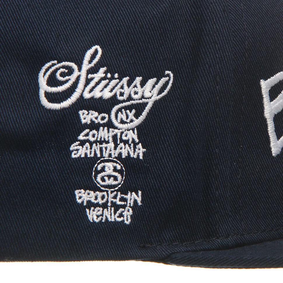 Stüssy - World Tour Cities Snapback Cap