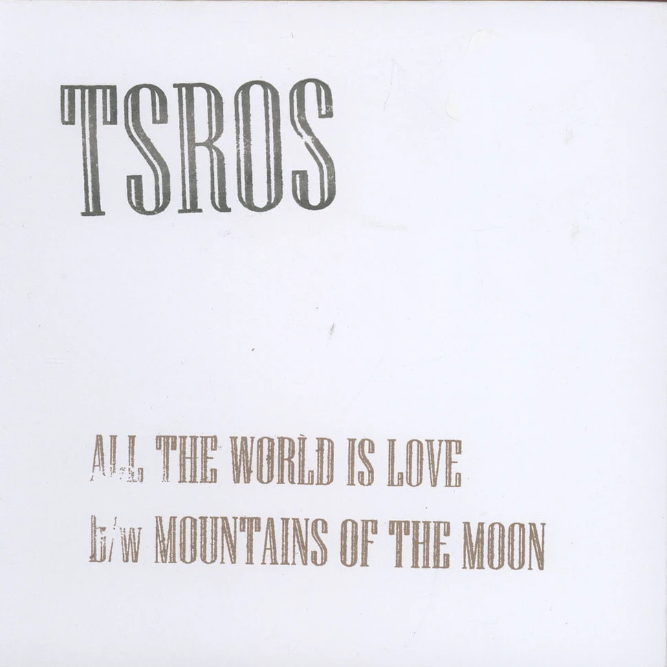 Seventh Ring Of Saturn - Mountains Of The Moon / All The World Is Love