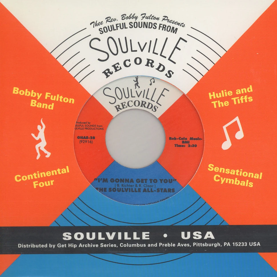 The Soulville All Stars - Won't You Please Be My Girl