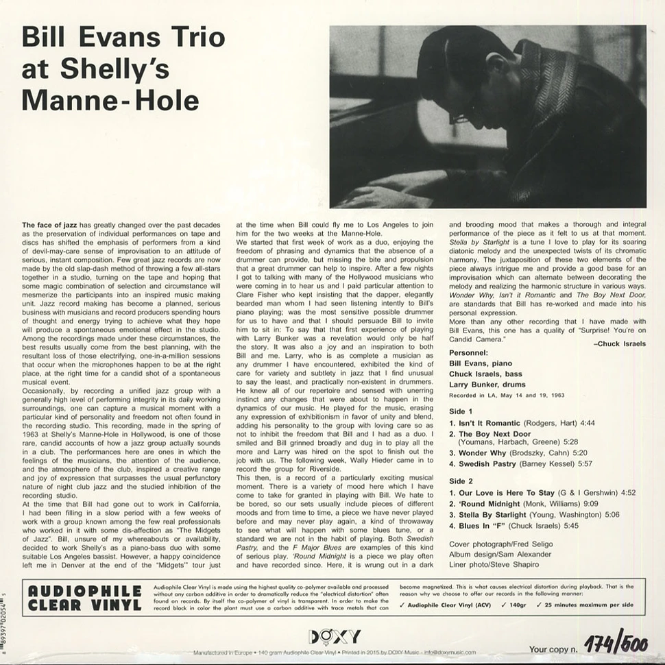 Bill Evans Trio - At Shelly’s Manne-Hole