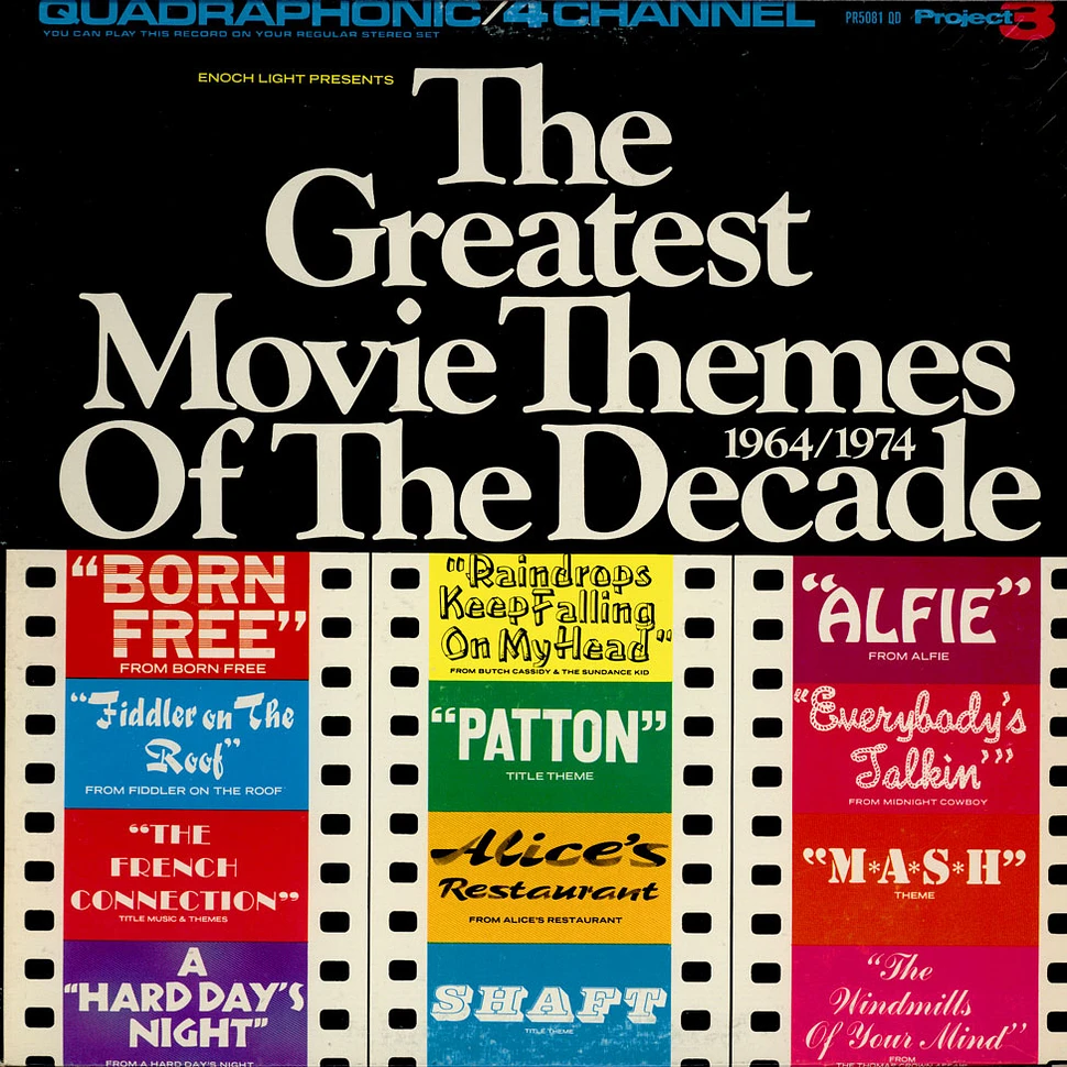 Enoch Light - The Greatest Movie Themes Of The Decade 1964/1974