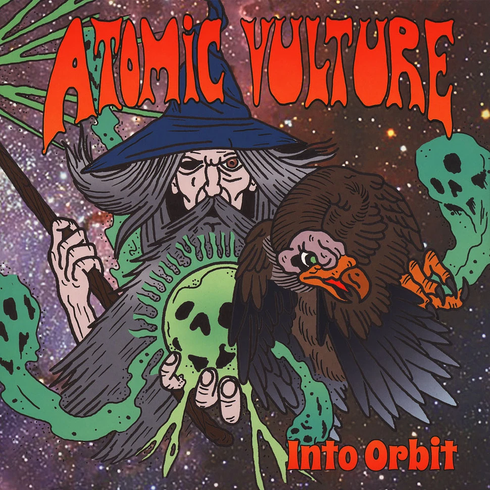 Atomic Vulture - Into Orbit Black Vinyl Edition