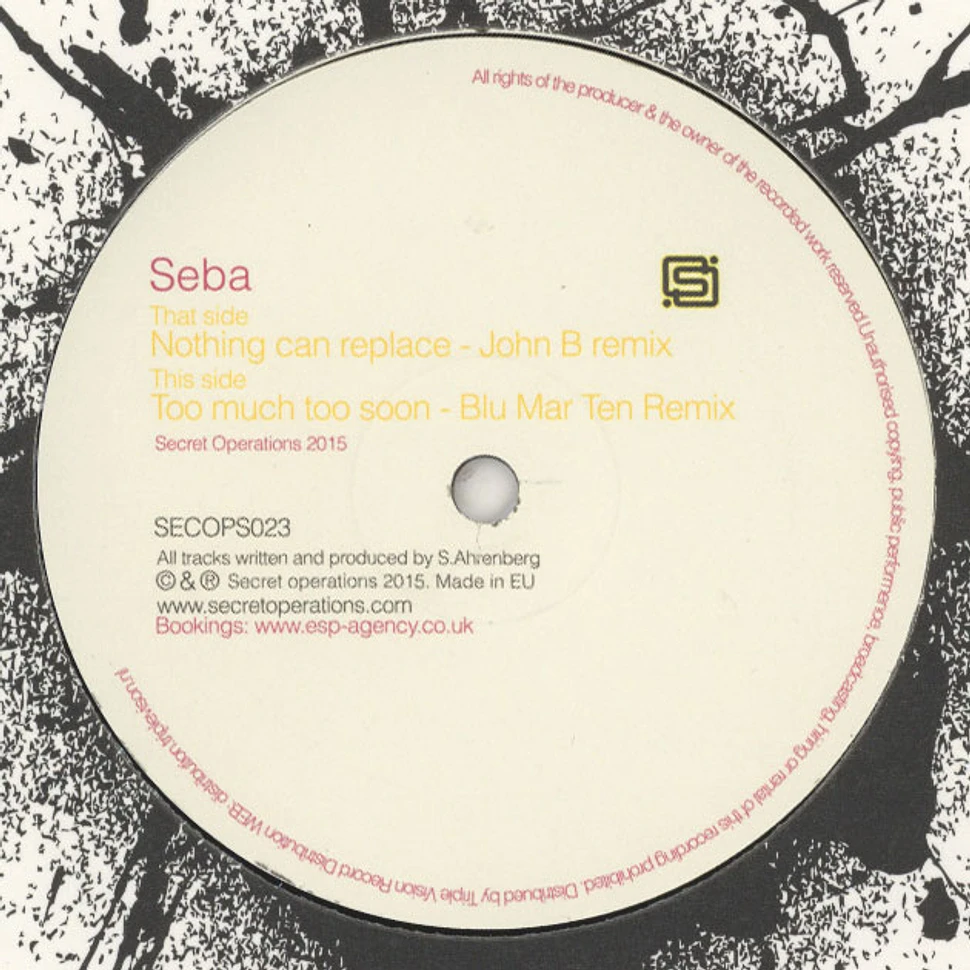 Seba - John B & Blu Mar Ten Remixes