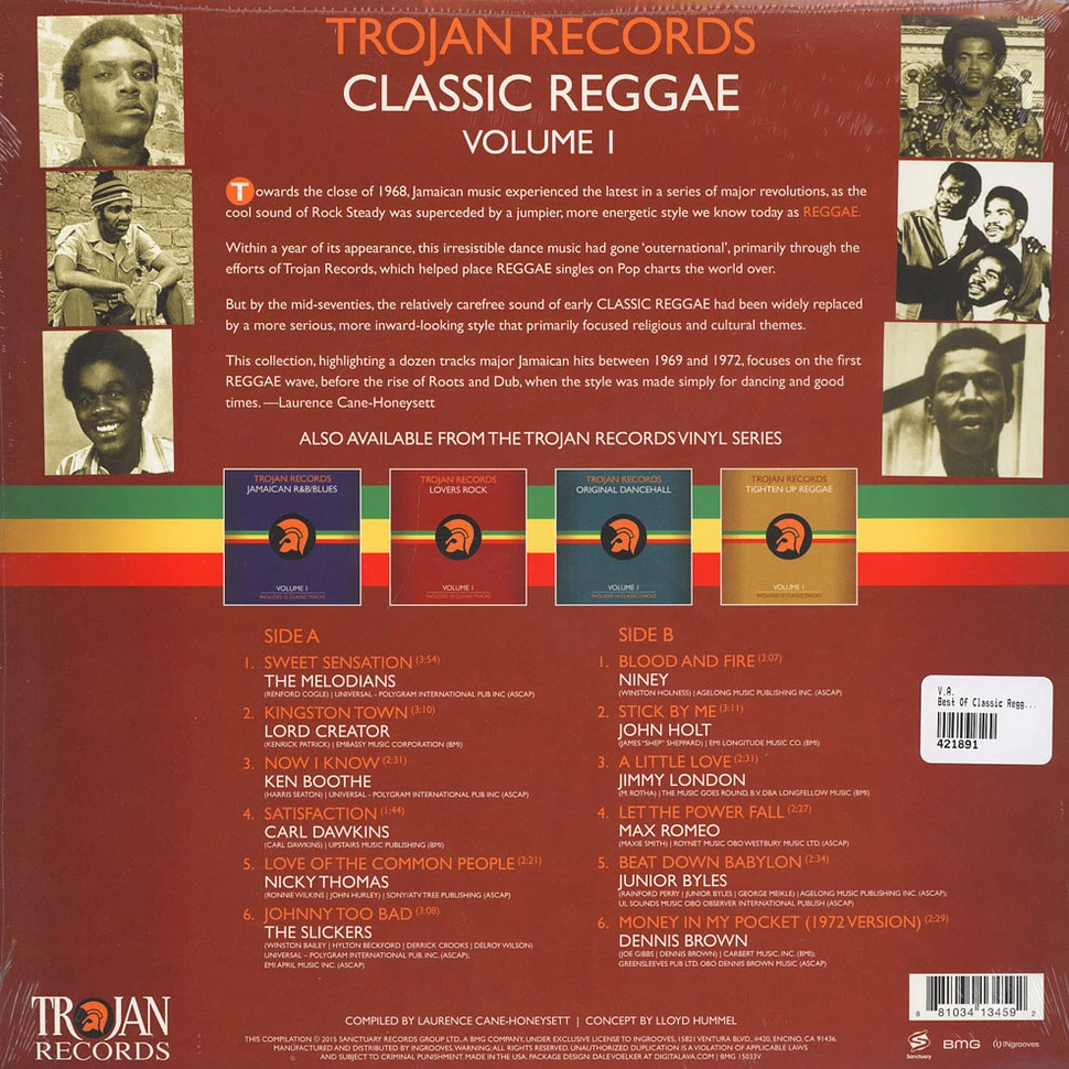 V.A. - Best Of Classic Reggae Volume 1