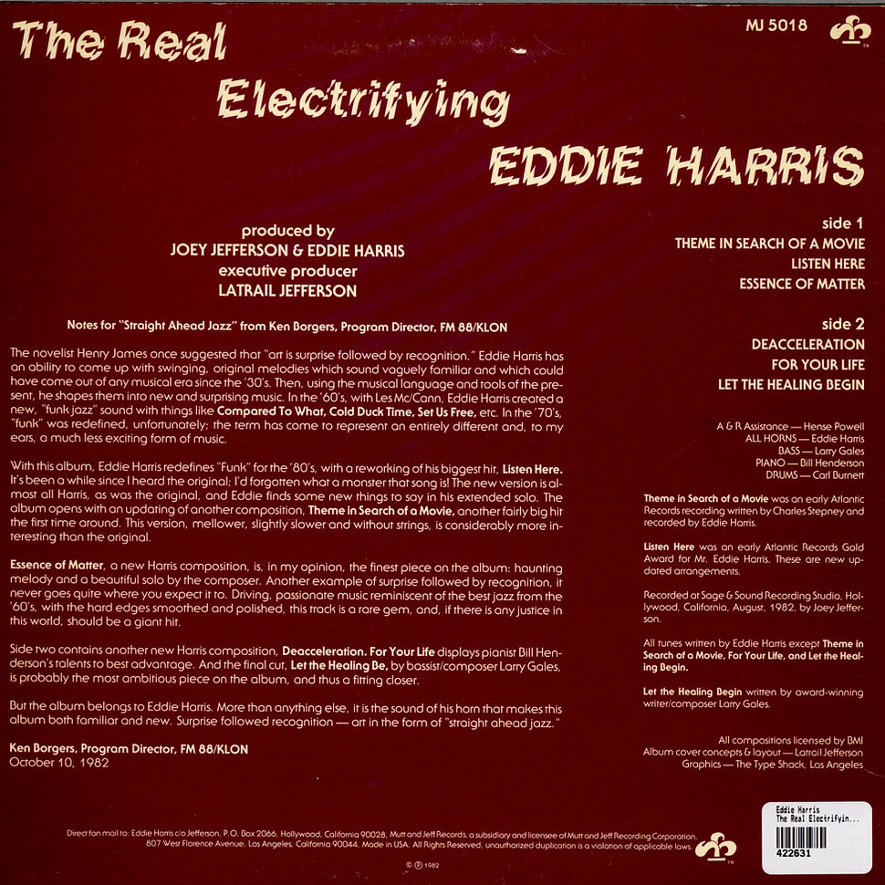 Eddie Harris - The Real Electrifying Eddie Harris