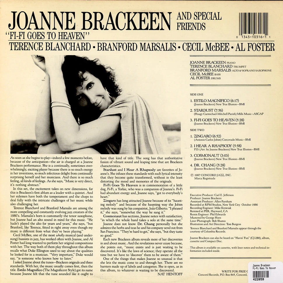 Joanne Brackeen - Fi-Fi Goes To Heaven