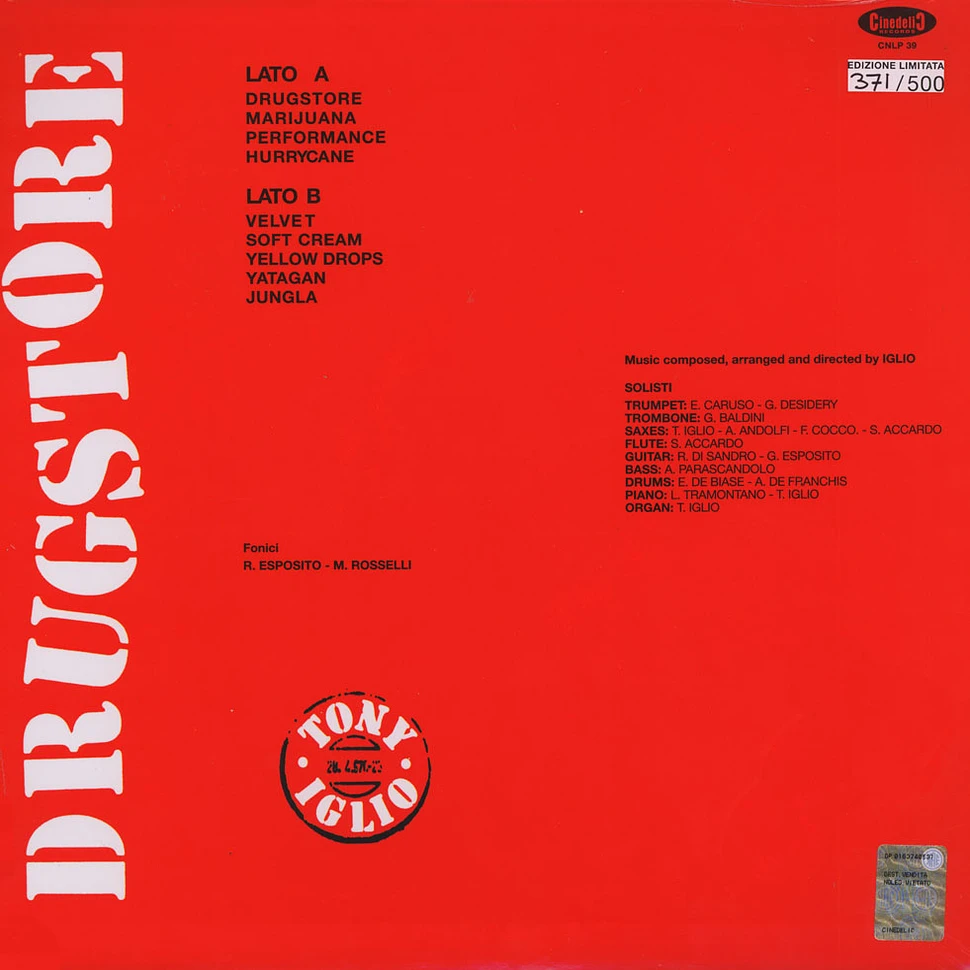 Tony Iglio - OST Drugstore