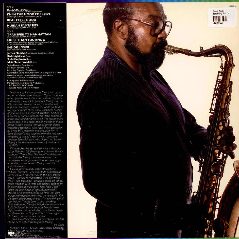 James Moody - Something Special