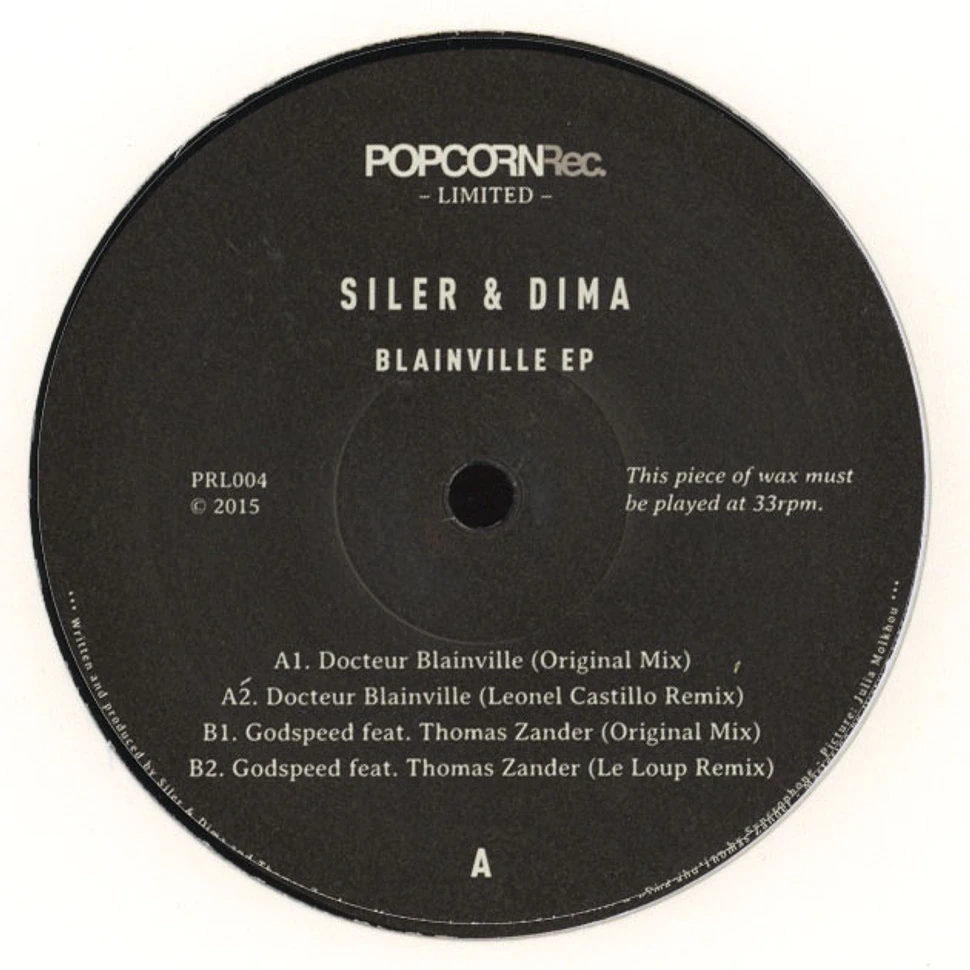 Siler & Dima - Blainville EP