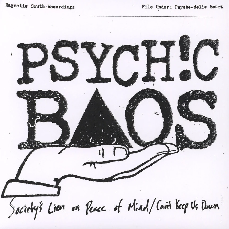 Psychic Baos - Society's Lien On Peace Of Mind / Can't Keep Us Down