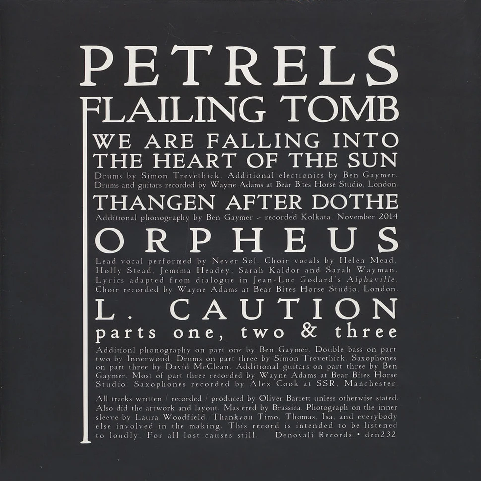 Petrels - Flailing Tomb