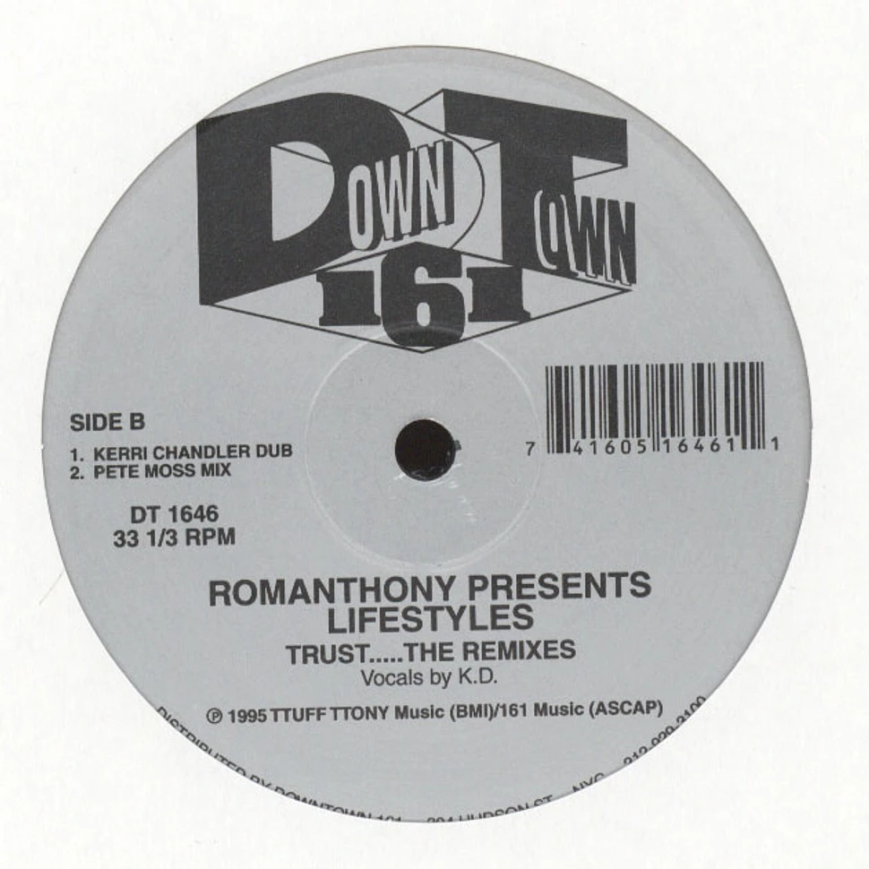 Romanthony - Trust Remixes