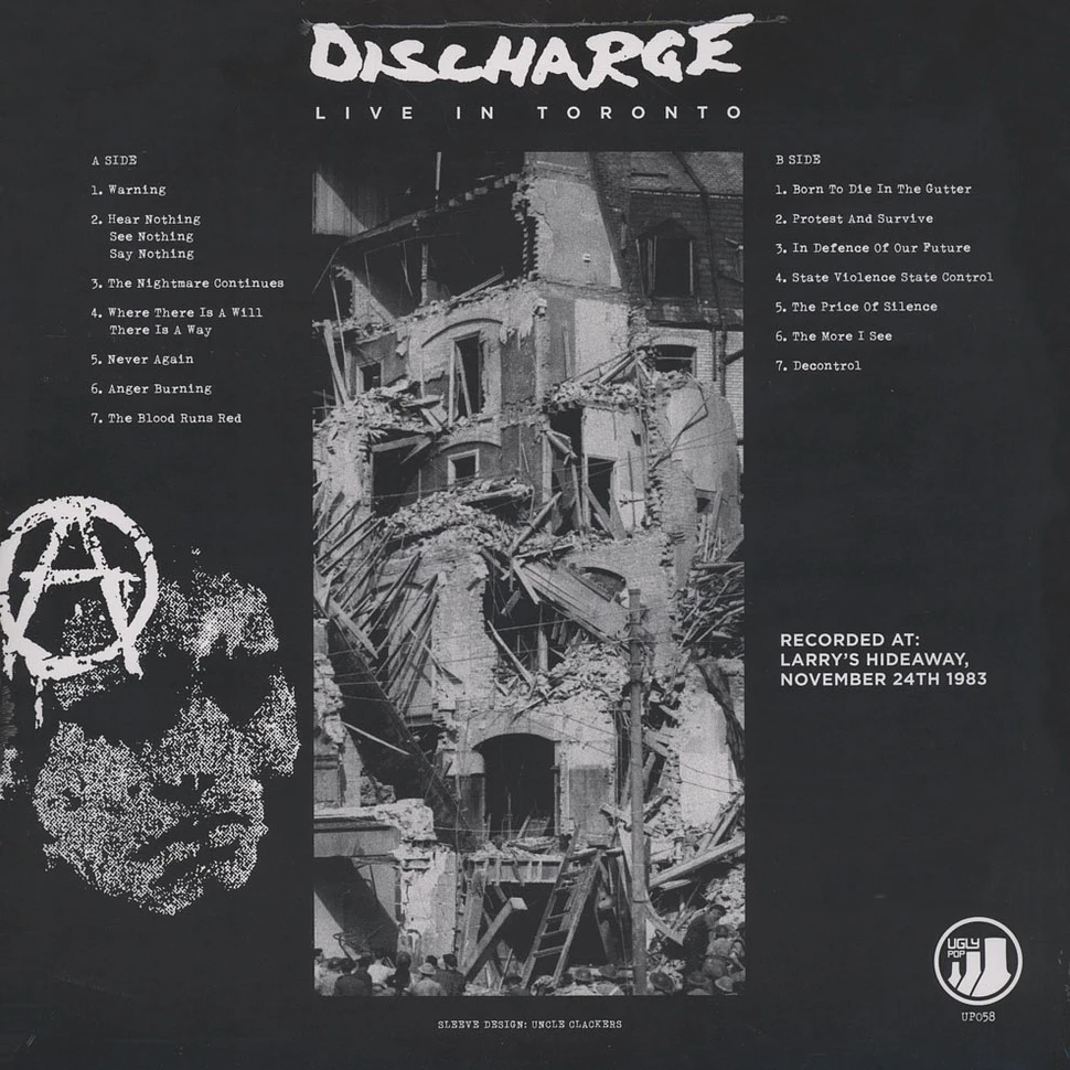 Discharge - Toronto '83: In The Cold Night