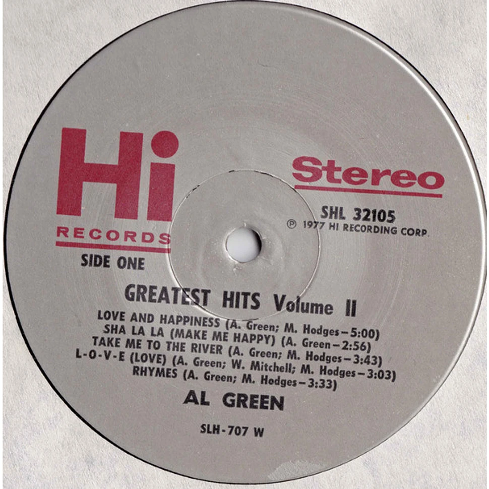 Al Green - Greatest Hits Volume II