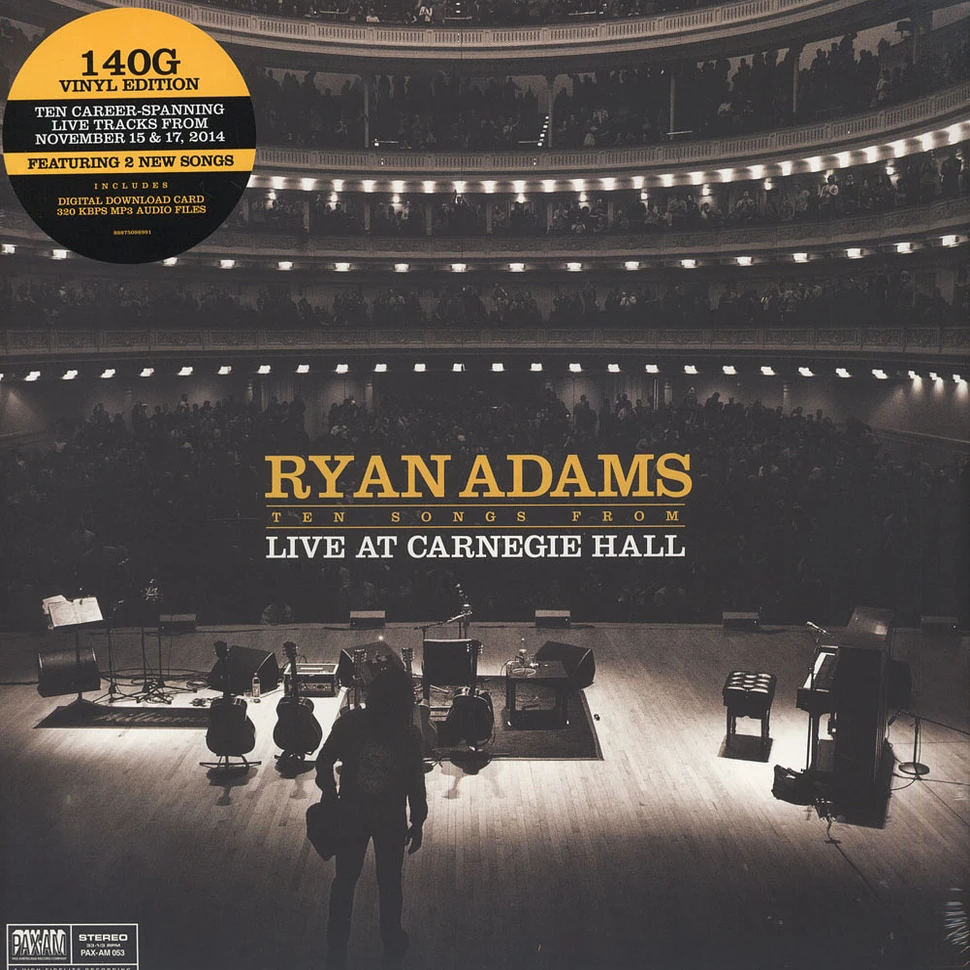 Ryan Adams - Ten Songs from Live at Carnegie Hall