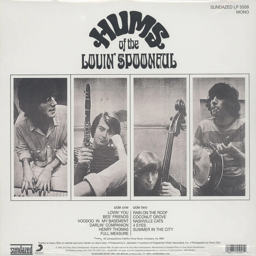 The Lovin Spoonful - Hums Of The Lovin Spoonful