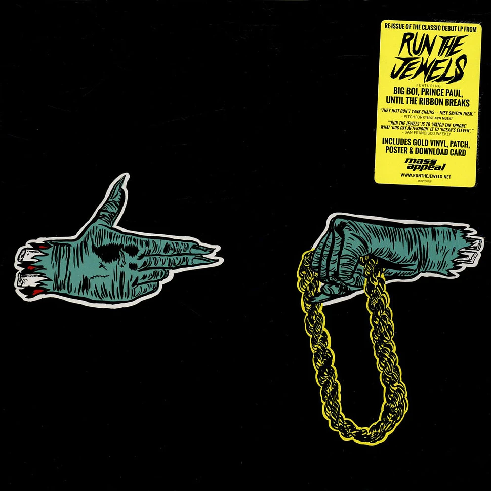 Run The Jewels (El-P + Killer Mike) - Run The Jewels Gold Yellow Colored Vinyl Edition