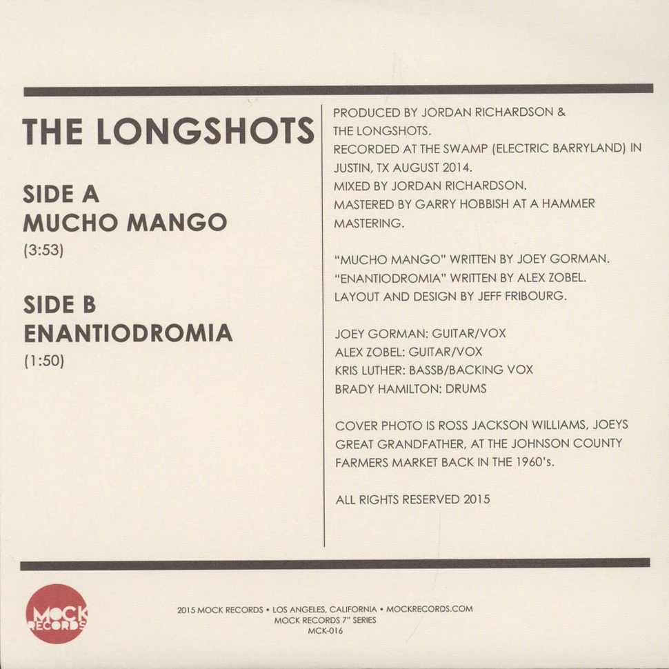 The Longshots - Mucho Mango