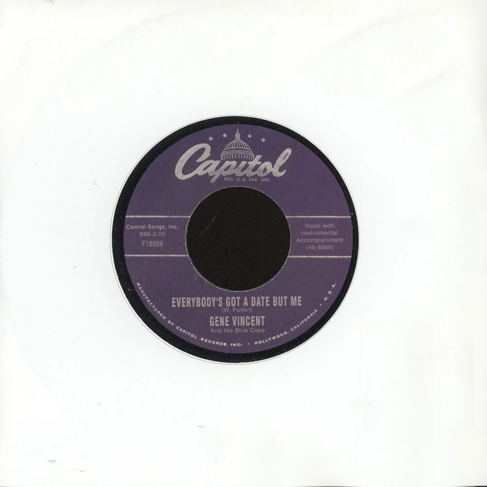 Gene Vincent / Wanda Jackson - Everybody's Got A Date But Me / Fallin'