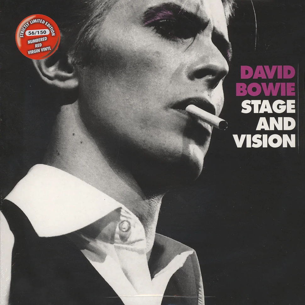 David Bowie - Stage And Vision Red Vinyl Edition