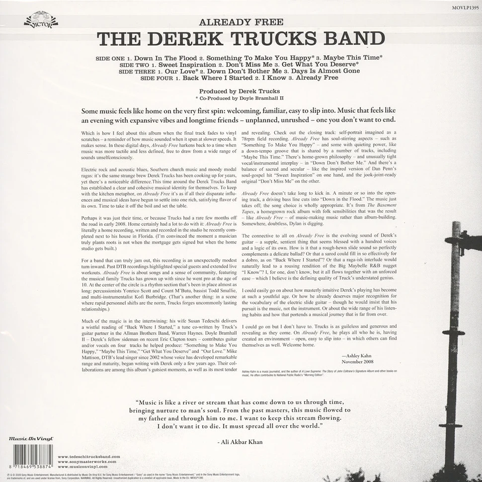 Derek Trucks Band - Already Free