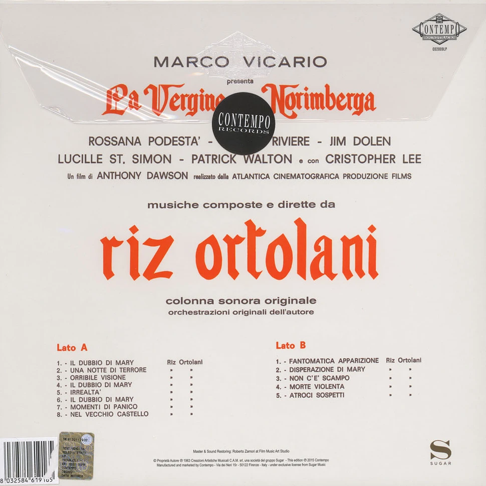 Riz Ortolani - OST La Vergine Di Norimberga