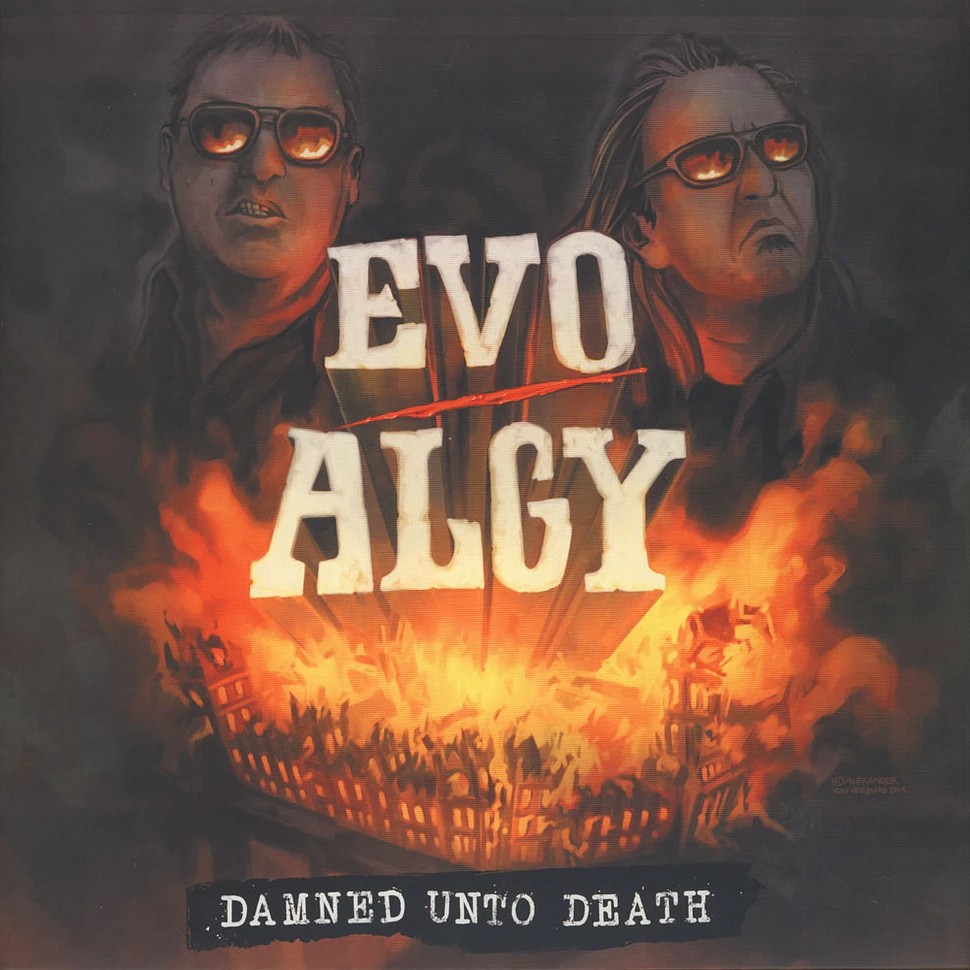 Evo / Algy - Damned Unto Death Black Vinyl Edition