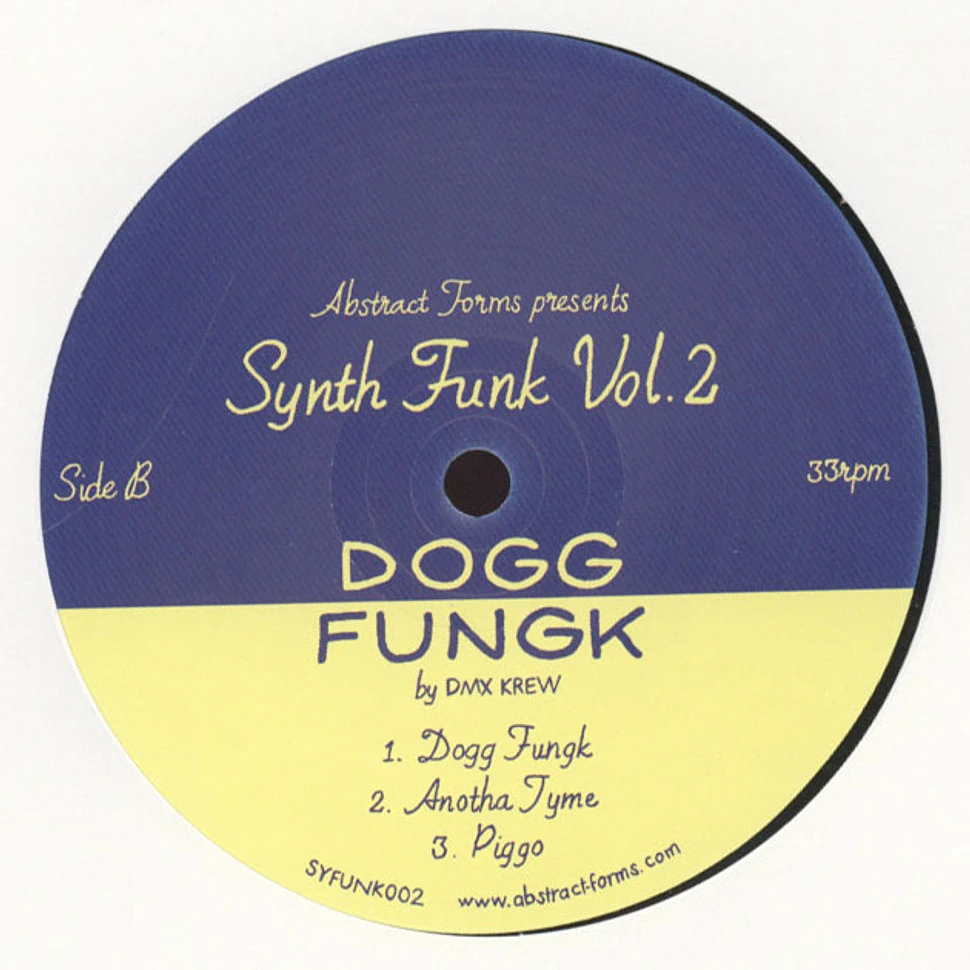 DMX Krew - Abstract Forms Synth Funk Volume 2 - Dogg Fungk