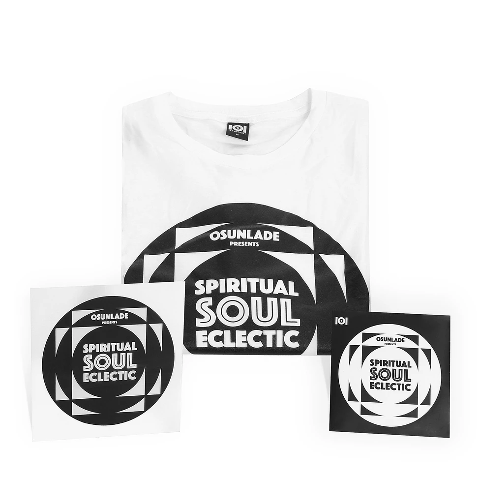 101 Apparel x Yoruba Records - Osunlade “Spiritual Soul Eclectic” Mix CD & T-Shirt & 7-Inch