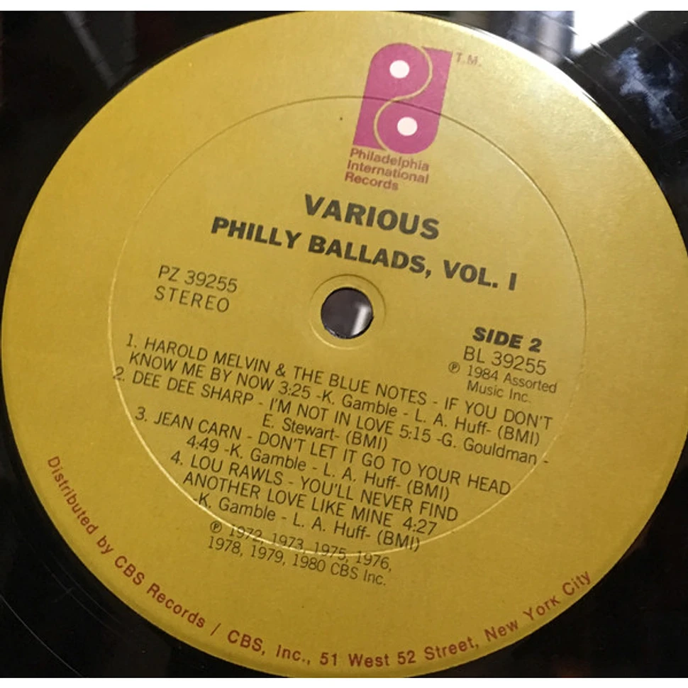 V.A. - Philly Ballads, Volume 1