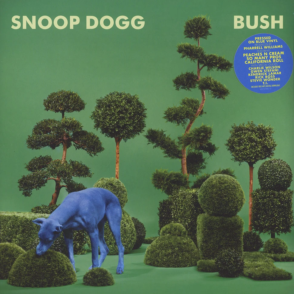 Snoop Dogg - Bush Blue Vinyl Edition - Vinyl LP - 2015 - US.