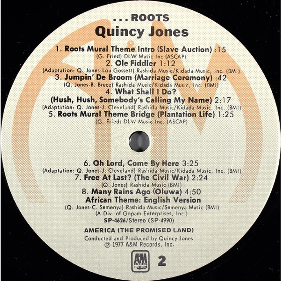 Quincy Jones - Roots (The Saga Of An American Family)