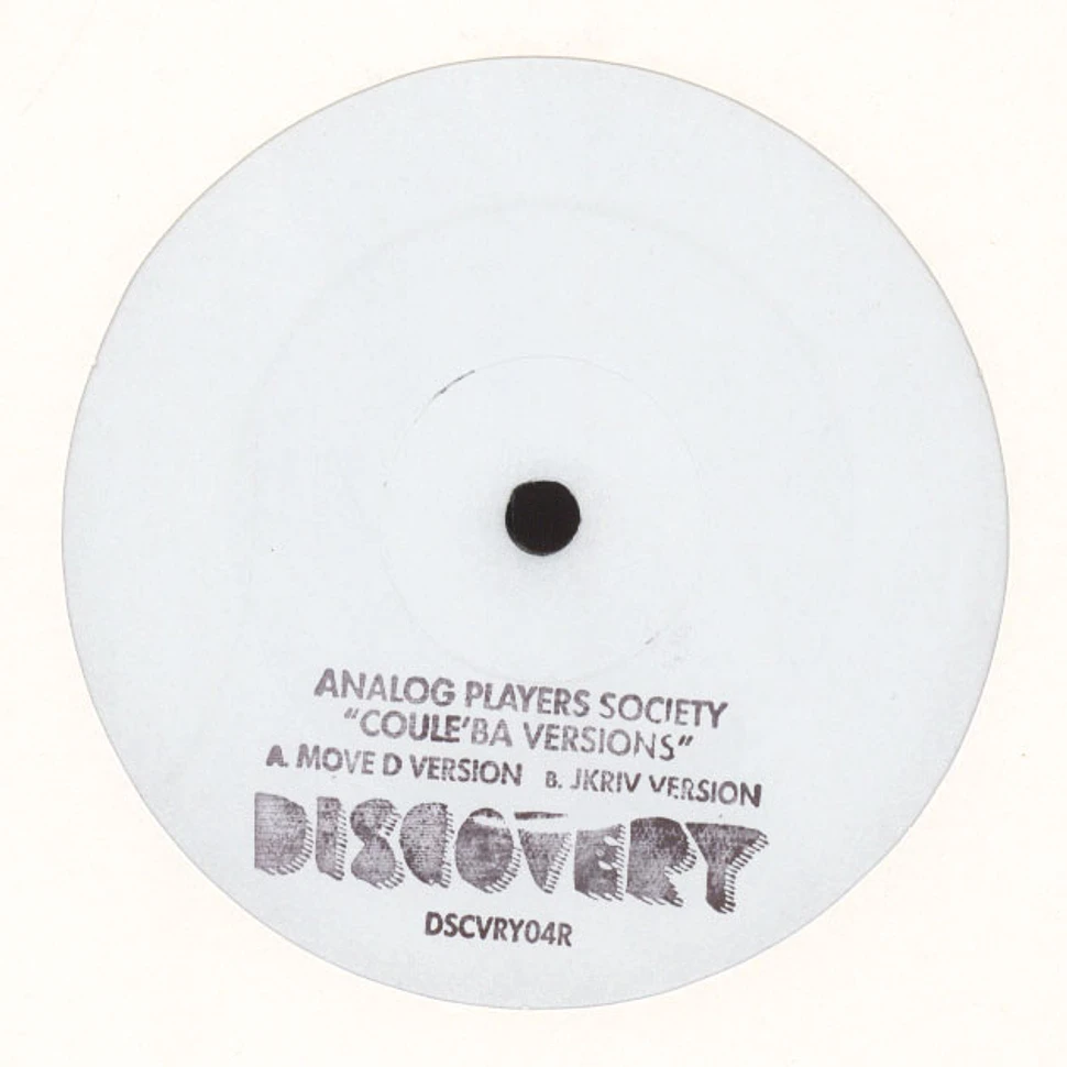 Analog Players Society - Coule'ba Versions