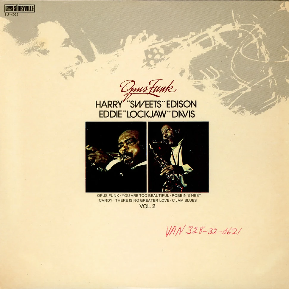 Harry Sweets Edison & Eddie Lockjaw Davis - Opus Funk Vol. 2