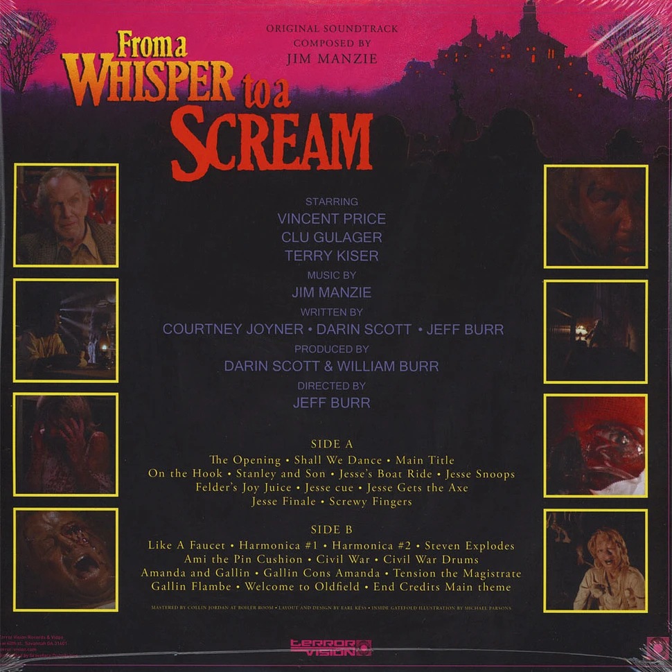 Jim Manzie - OST From A Whisper To A Scream