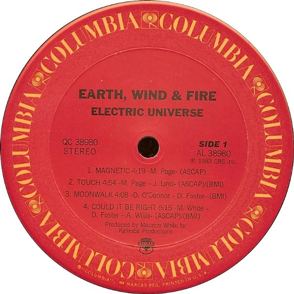Earth, Wind & Fire - Electric Universe