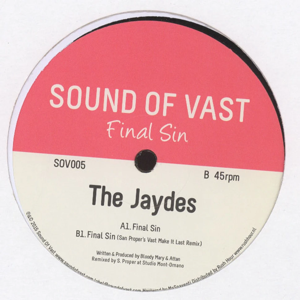The Jaydes - Final Sin EP