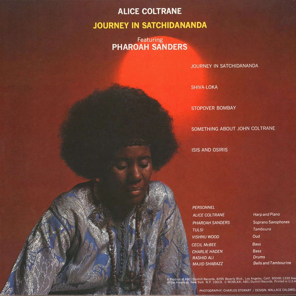 Alice Coltrane - Journey In Satchidananda - Vinyl LP - 1970 - EU | HHV