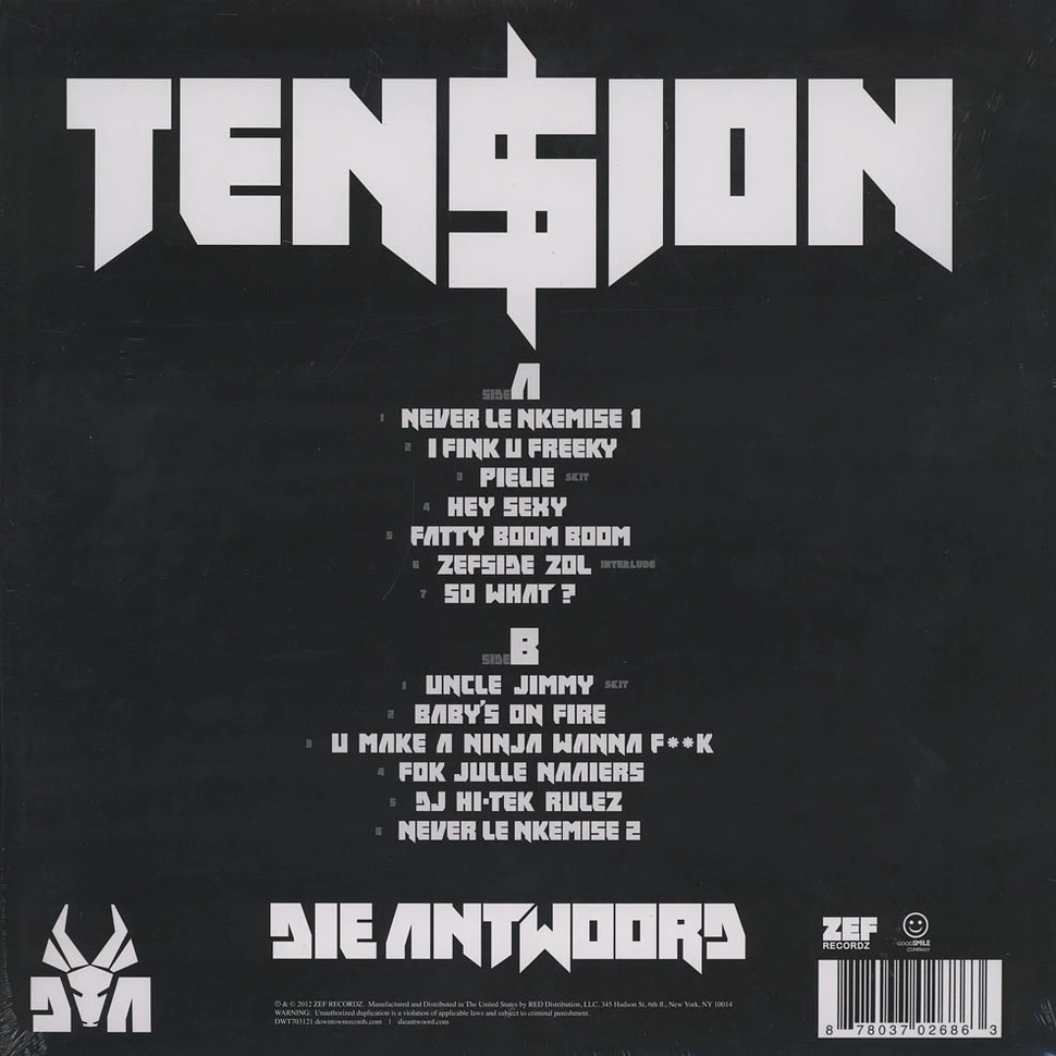 Die Antwoord - Ten$ion