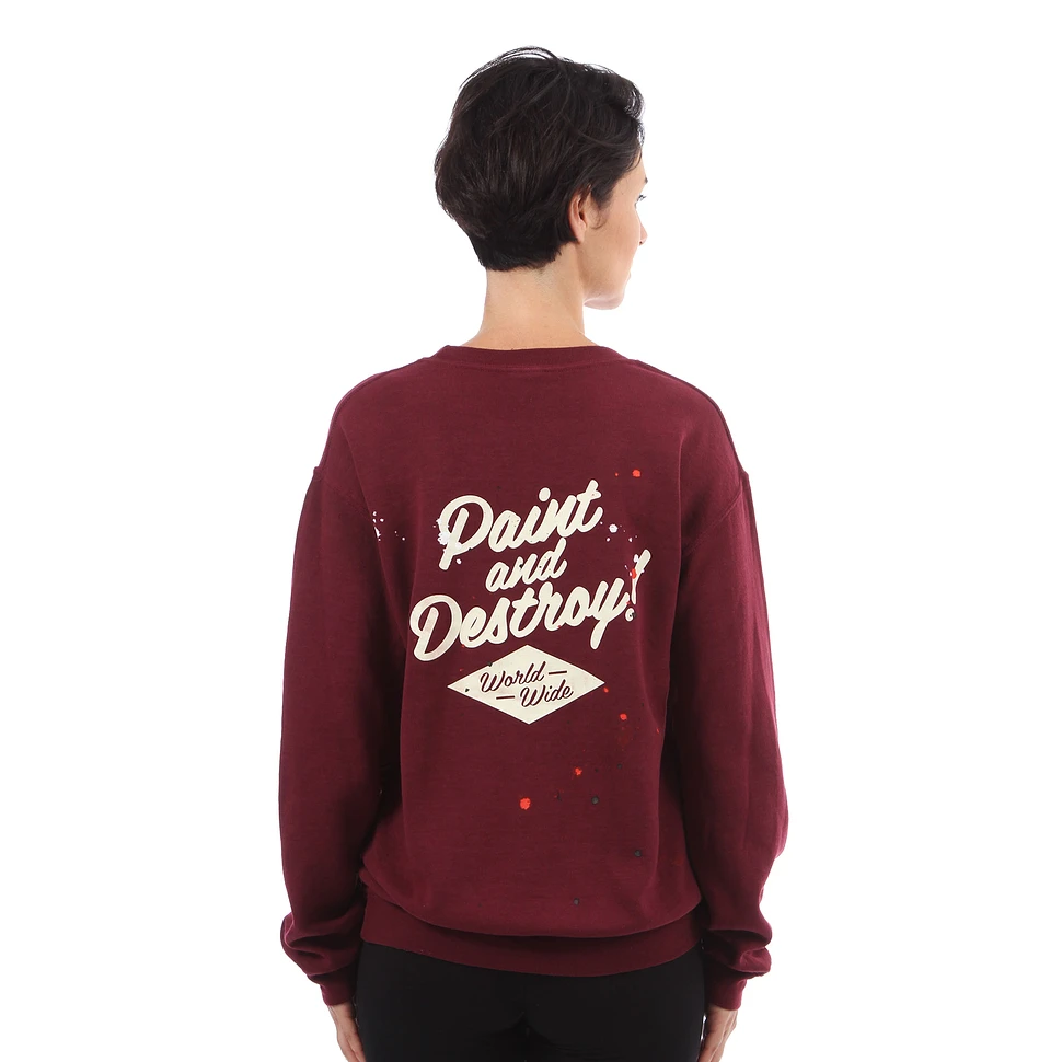 Obey - Paint And Destroy Crew Sweater